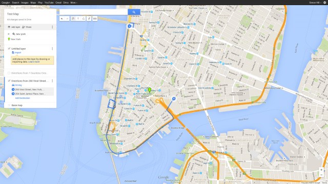 راهنمای جامع استفاده از گوگل مپ:نحوه ایجاد نقشه