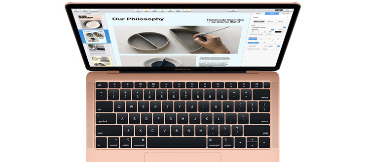 بررسی لپ تاپ اپل Macbook air 2019