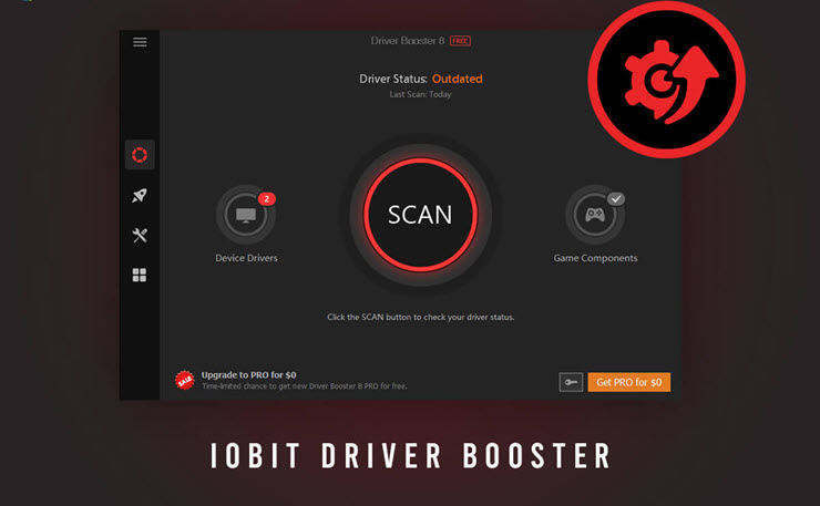 آپدیت درایورهای ویندوز با نرم افزار iobit driver booster