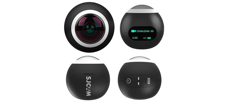 طراحی دوربین sjcam sj360