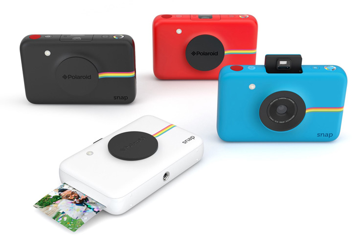 طراحی دوربین دیجیتال polaroid snap