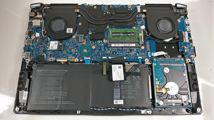 سخت افزار لپ تاپ Acer V15 Nitro VN7 593G