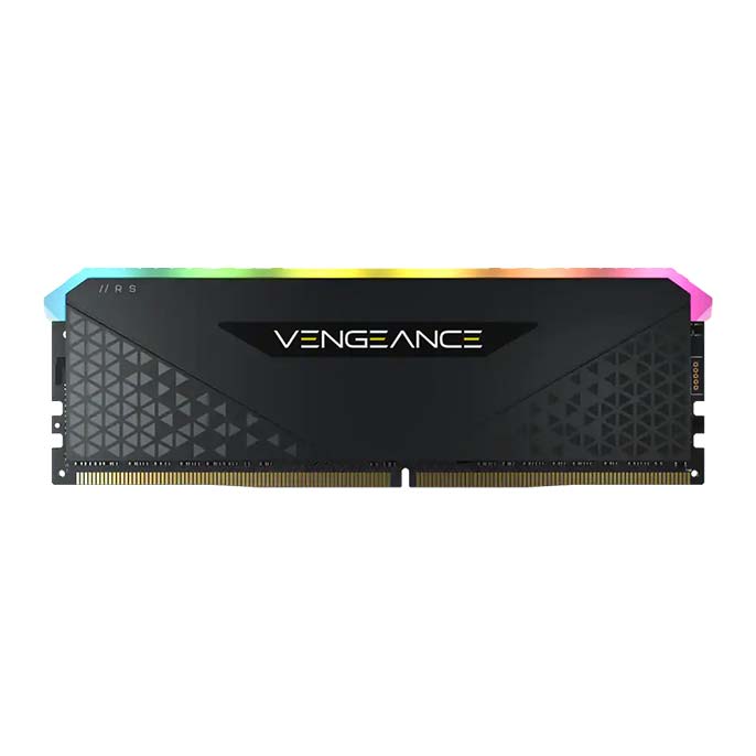 رم کامپیوتر Vengeance RGB RS کورسیر تک کاناله 16GB فرکانس 3200MHz