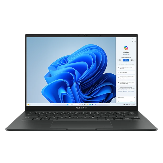 لپ تاپ Zenbook 14 OLED Q425MA-U71TB ایسوس Ultra7 16GB ا ۱۴ اینچی