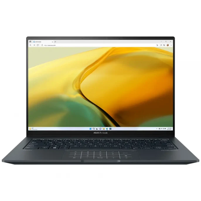لپ تاپ ایسوس Zenbook 14X OLED Q420VA-X ASUS Q420VA-X|i7 13700H-16GB-512GB SSD-Intel Iris Xe-2.8K 120Hz TOUCH
