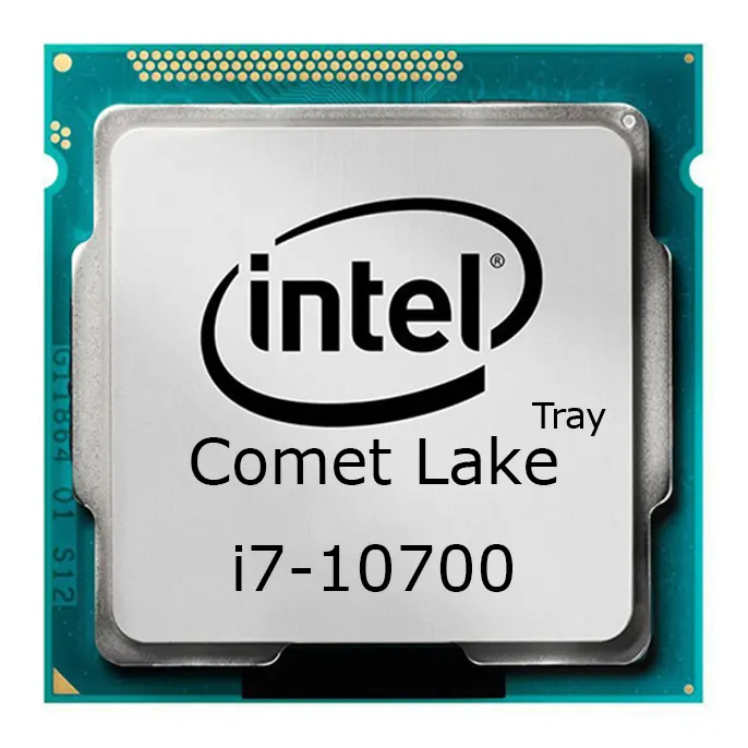 پردازنده 10700 اینتل i7 سری Comet Lake بدون جعبه