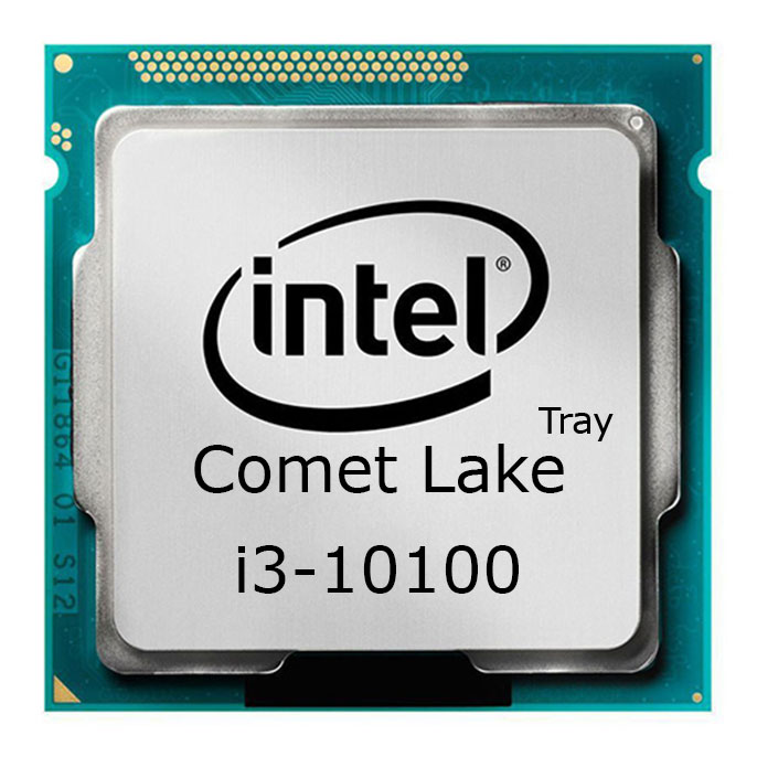 پردازنده 10100 اینتل i3 سری Comet Lake بدون جعبه