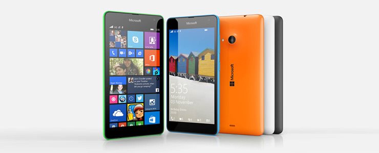 اولین گوشی مایکروسافتی با نام لومیا 535 (Lumia 535 )