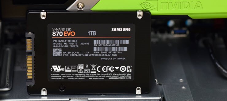 نقد و بررسی حافظه SSD سامسونگ SSD 870 Evo