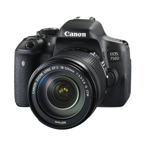 دوربین دیجیتال کانن مدل EOS 750D با لنز 135-18 میلی متر IS STM