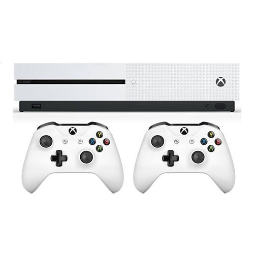 کنسول مایکروسافت Xbox One S ظرفیت 1 ترابایت به همراه دو کنترل